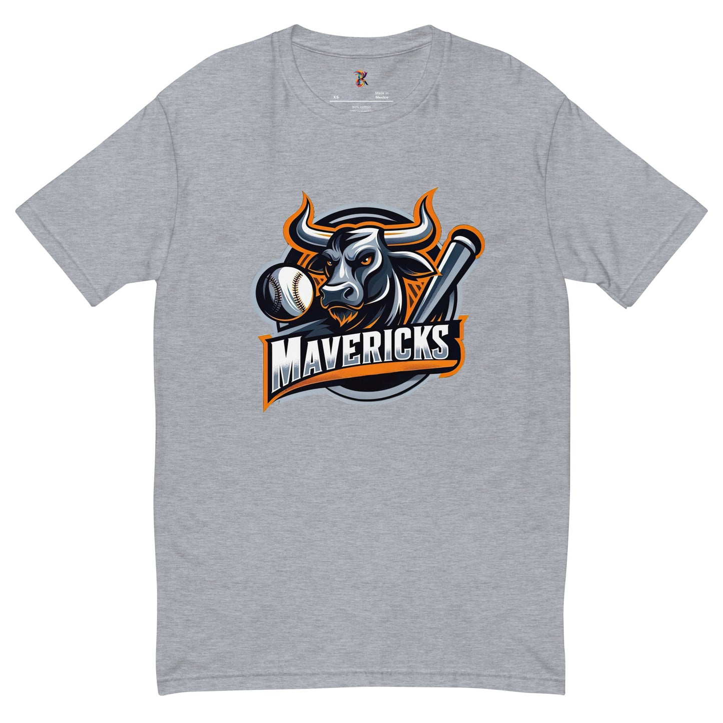 Men's Mavericks Baseball Logo Short Sleeve T-shirt