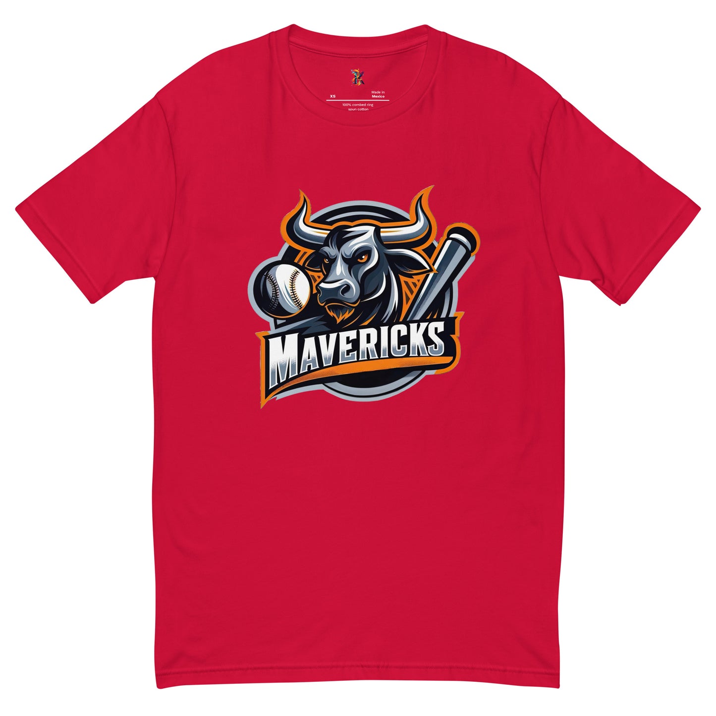 Men's Mavericks Baseball Logo Short Sleeve T-shirt