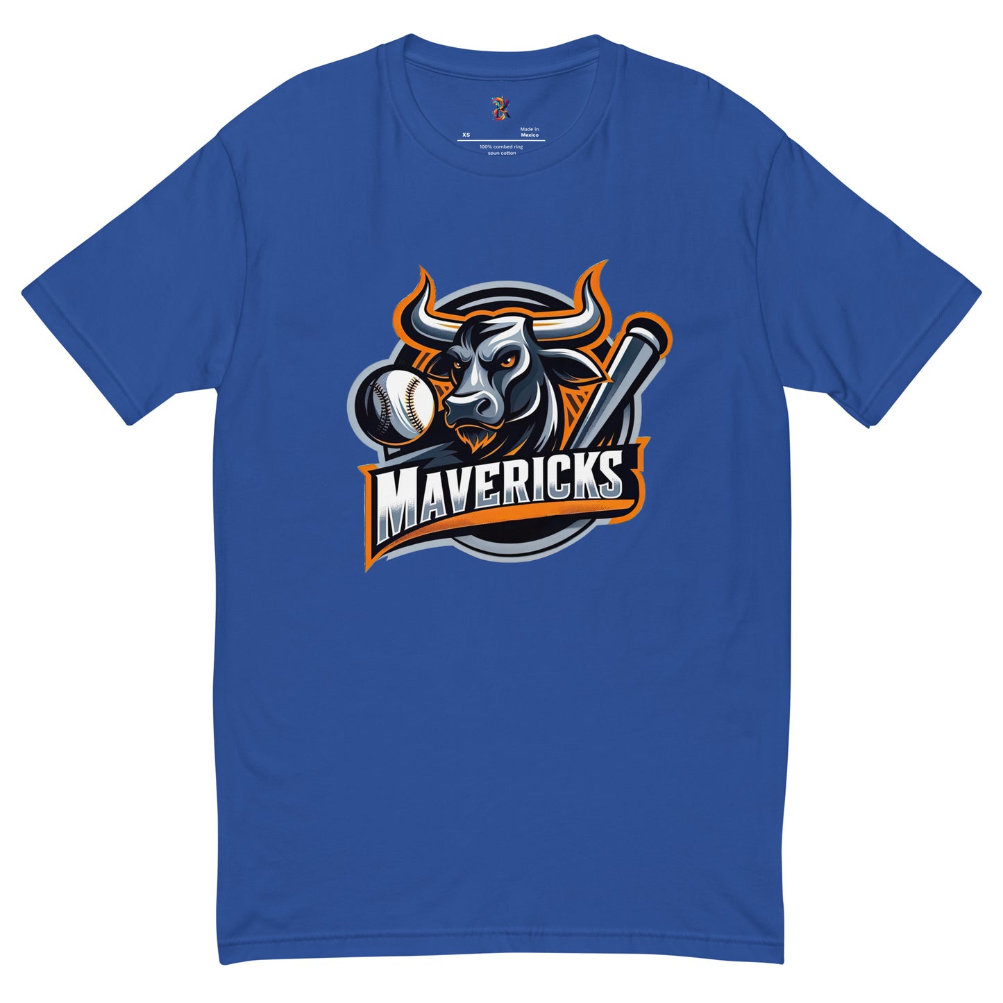 Men's Mavericks Baseball Logo Short Sleeve T-shirt