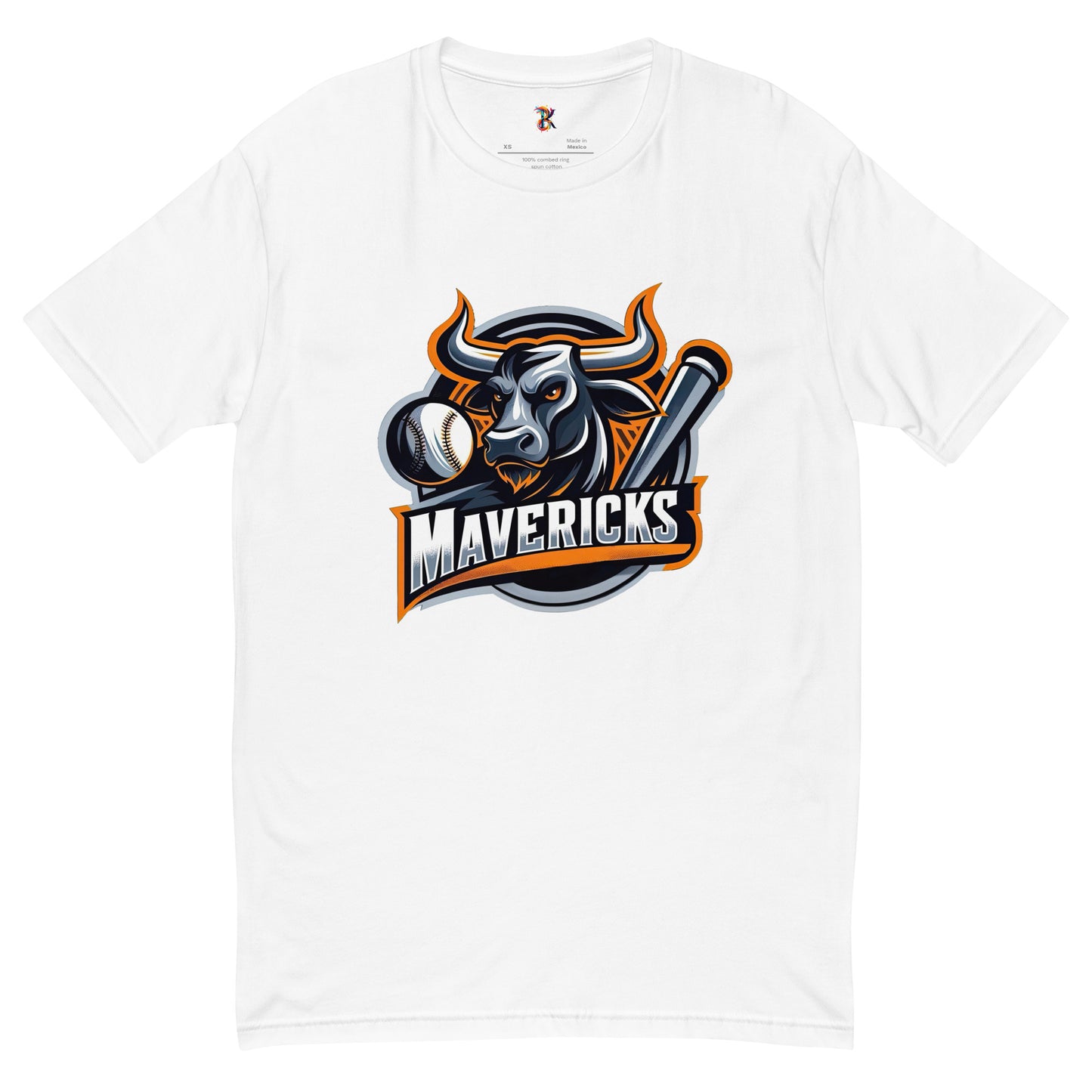 Men's Mavericks Baseball Logo Short Sleeve T-shirt