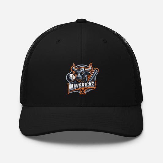 Mavericks Logo Snap Back Baseball  Hat - Free Shipping