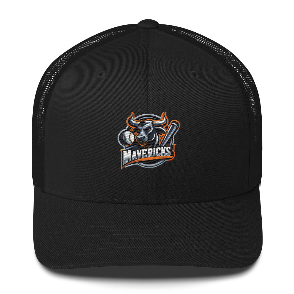 Mavericks Logo Snap Back Baseball Hat - Free Shipping