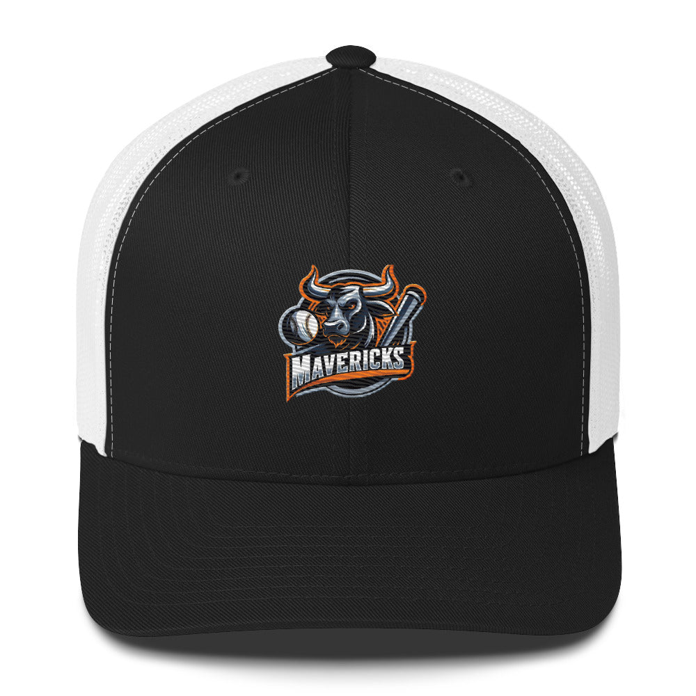 Mavericks Logo Snap Back Baseball Hat - Free Shipping
