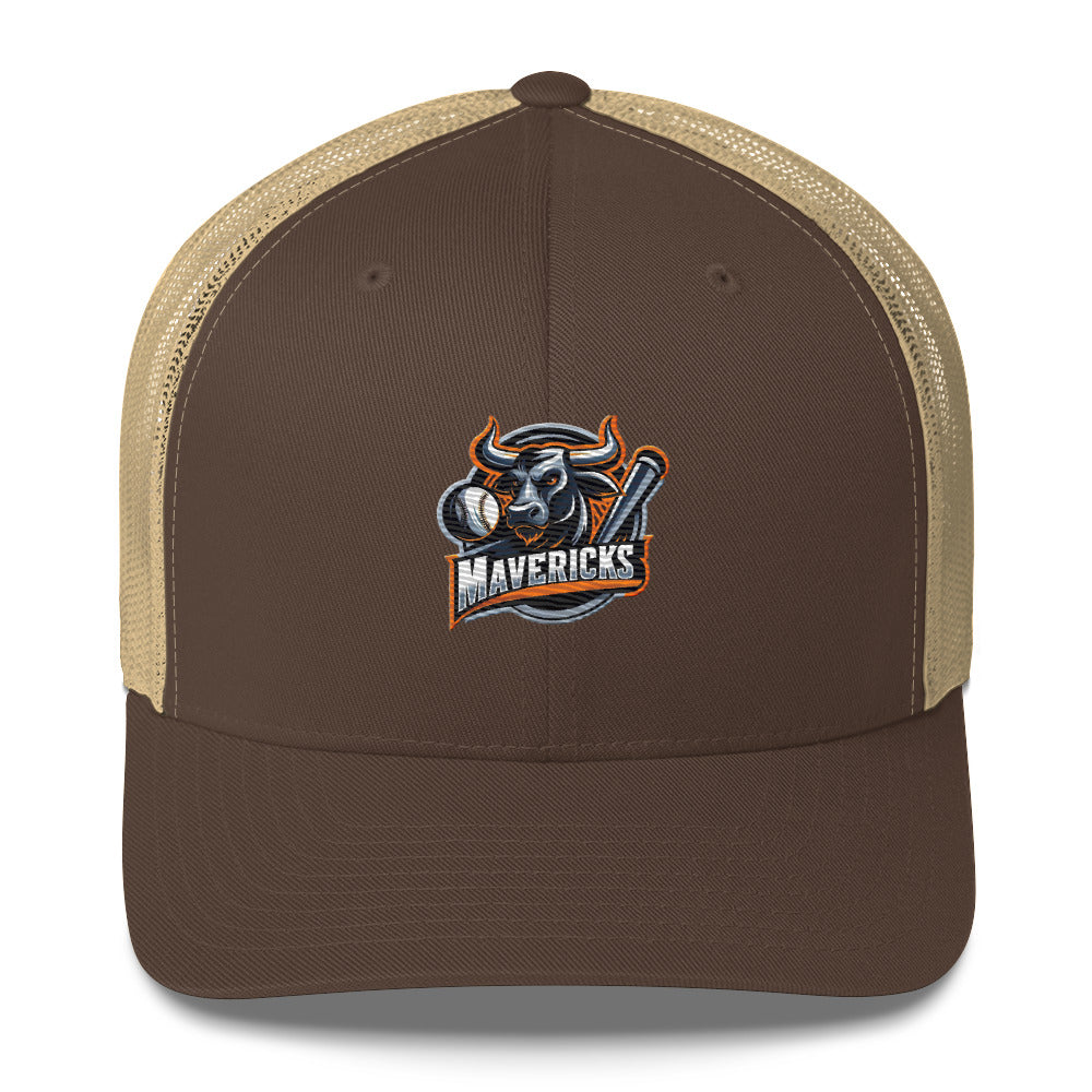Mavericks Logo Snap Back Baseball Hat - Free Shipping