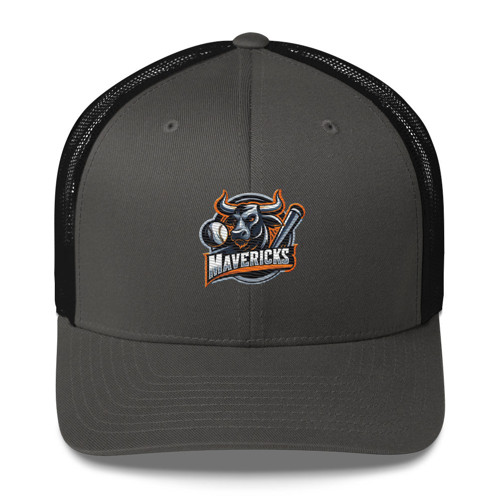 Mavericks Logo Snap Back Baseball Hat - Free Shipping