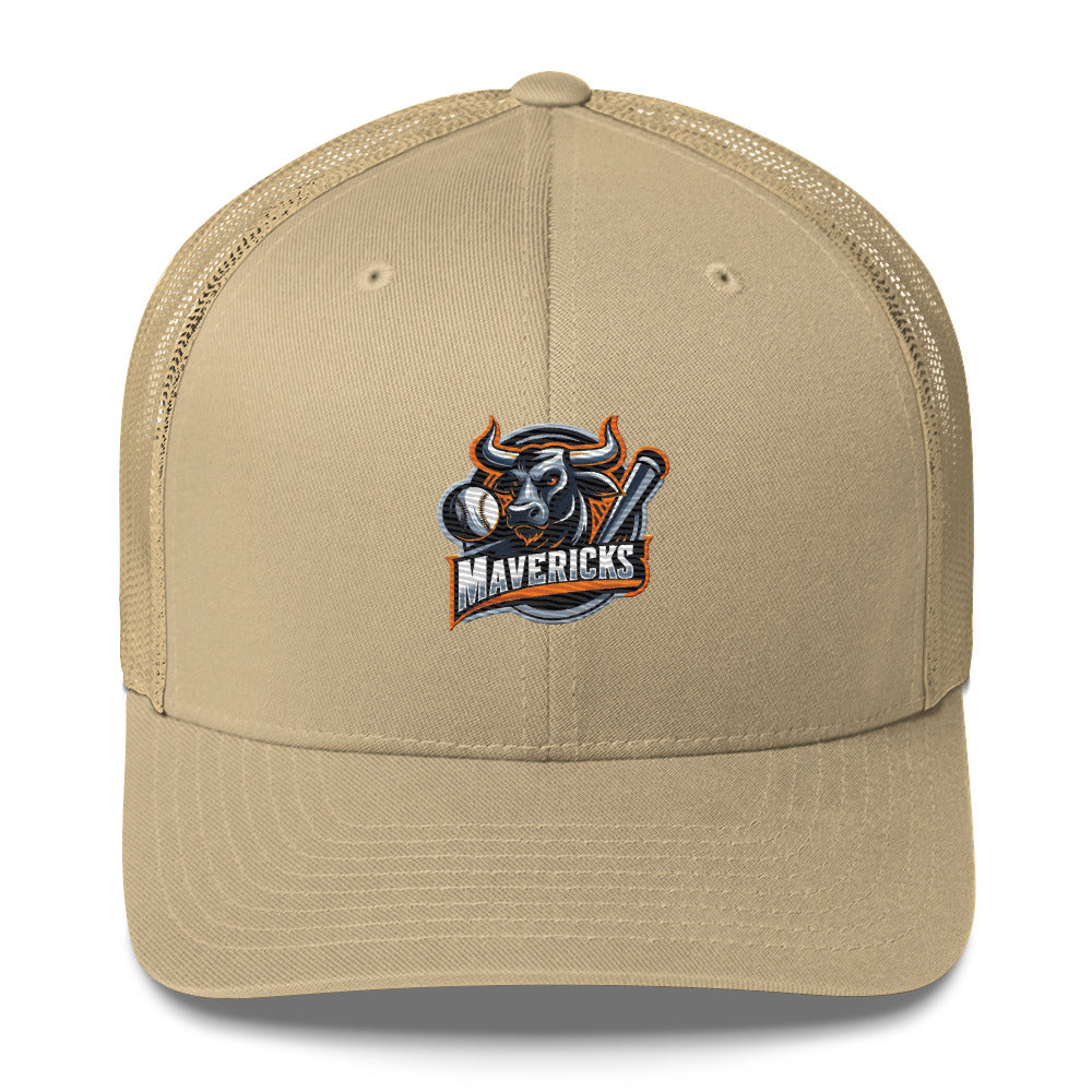 Mavericks Logo Snap Back Baseball Hat - Free Shipping