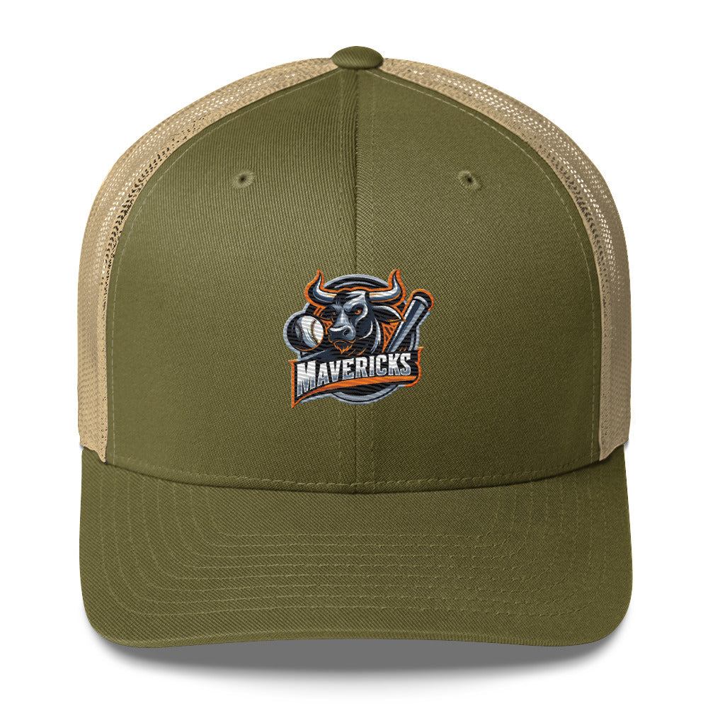 Mavericks Logo Snap Back Baseball Hat - Free Shipping