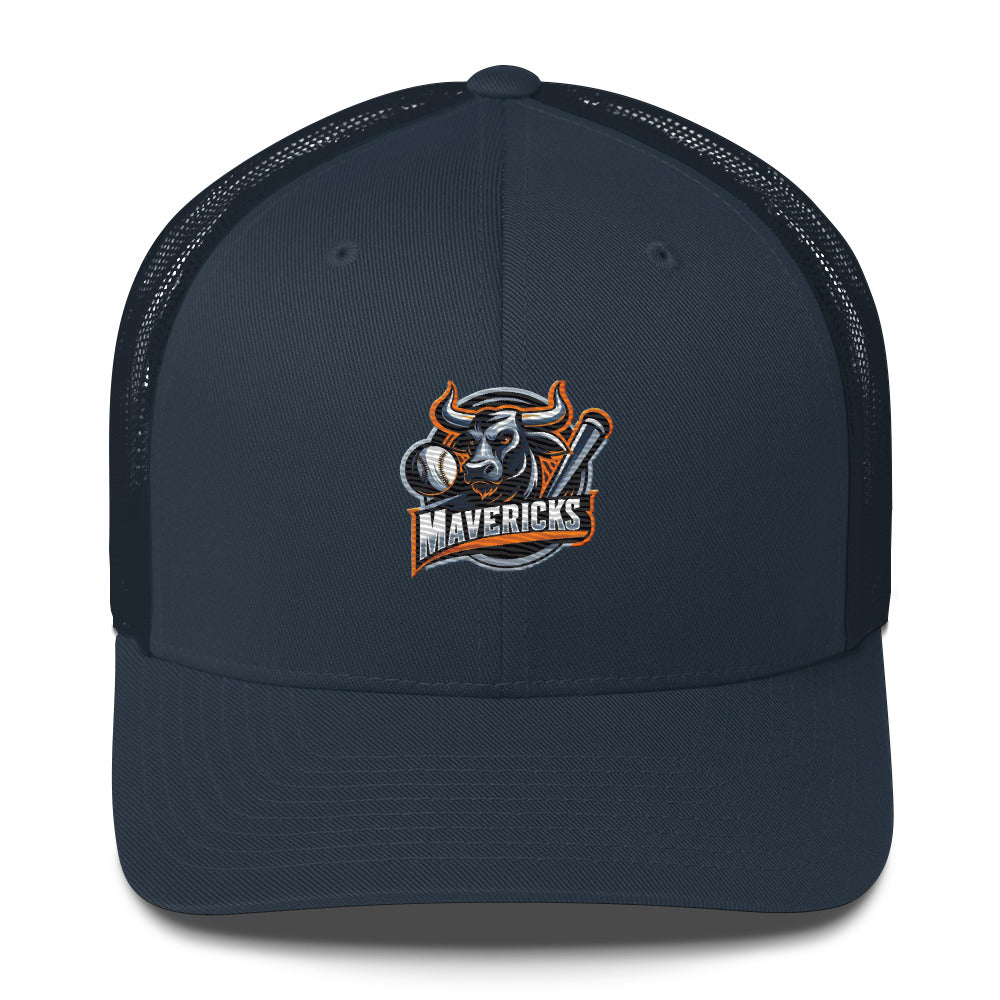 Mavericks Logo Snap Back Baseball Hat - Free Shipping