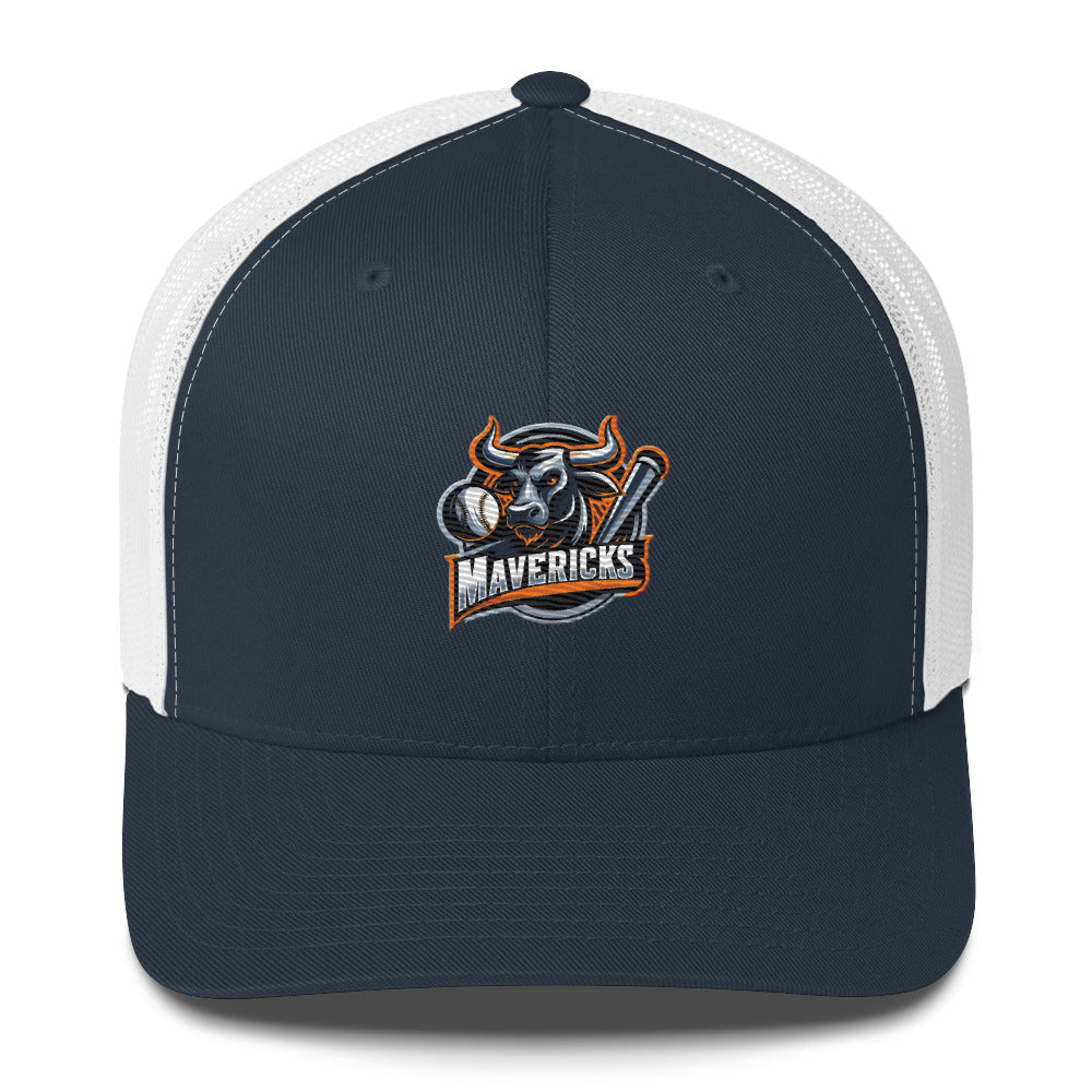 Mavericks Logo Snap Back Baseball Hat - Free Shipping