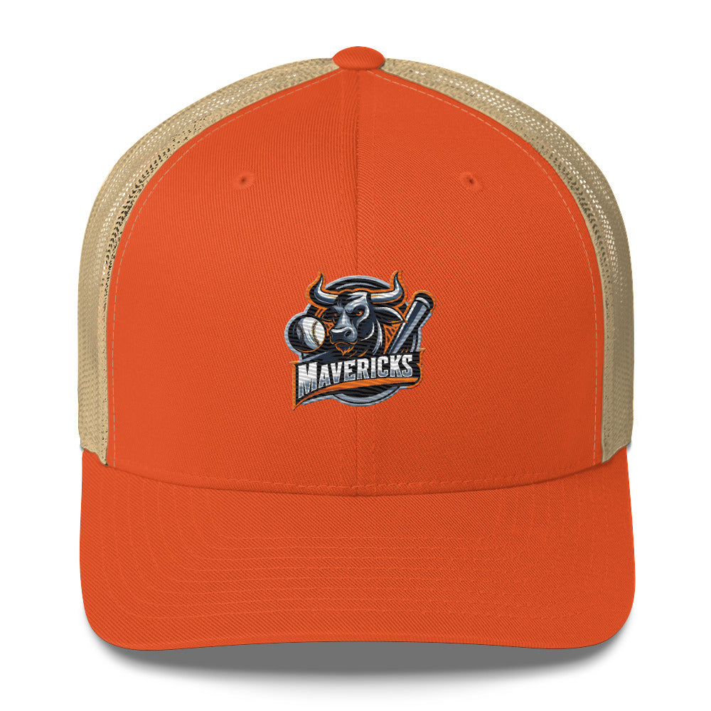 Mavericks Logo Snap Back Baseball Hat - Free Shipping