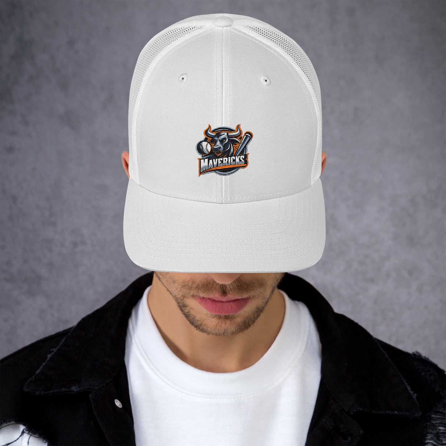 Mavericks Logo Snap Back Baseball Hat - Free Shipping