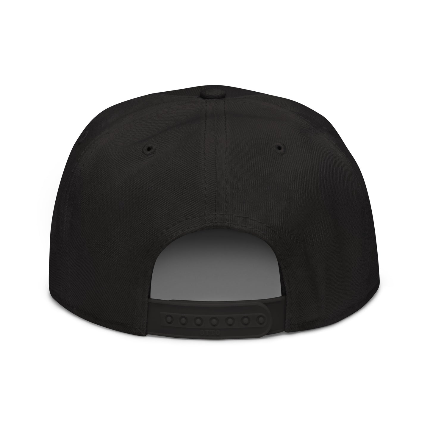 Maverick Baseball Logo Flat Brim Snapback Hat