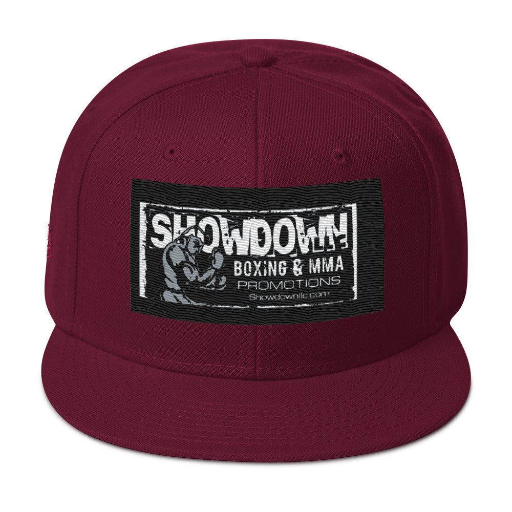 ShowDown Flat Brim Snapback Hat