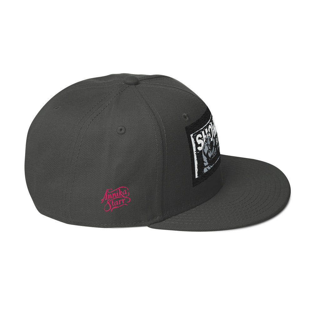ShowDown Flat Brim Snapback Hat