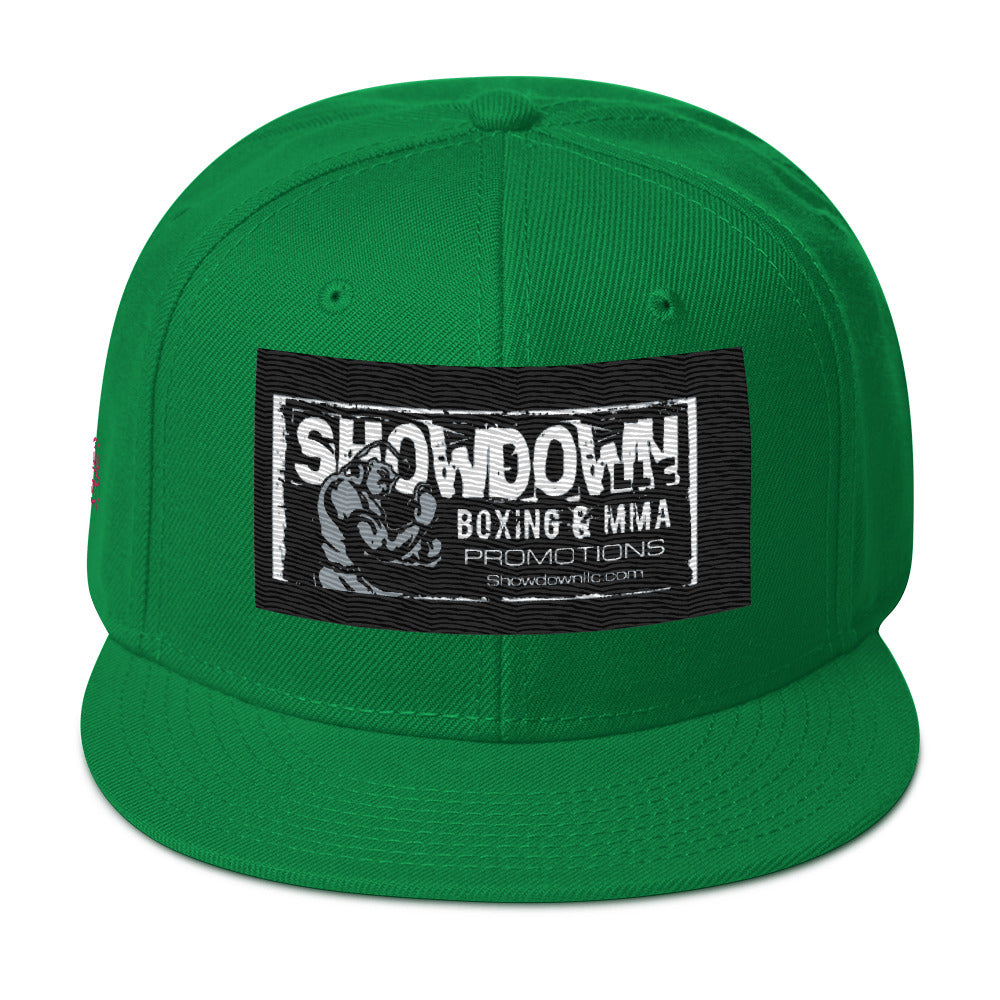 ShowDown Flat Brim Snapback Hat