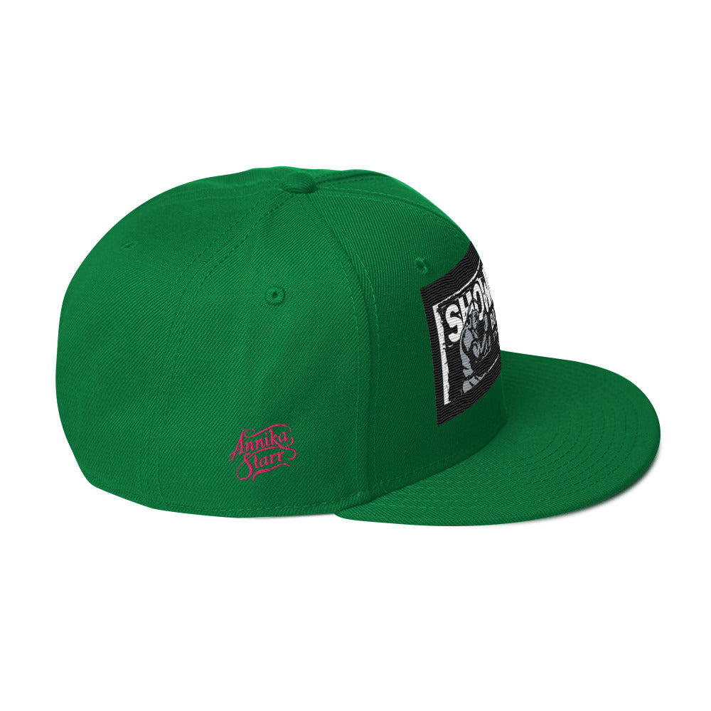 ShowDown Flat Brim Snapback Hat