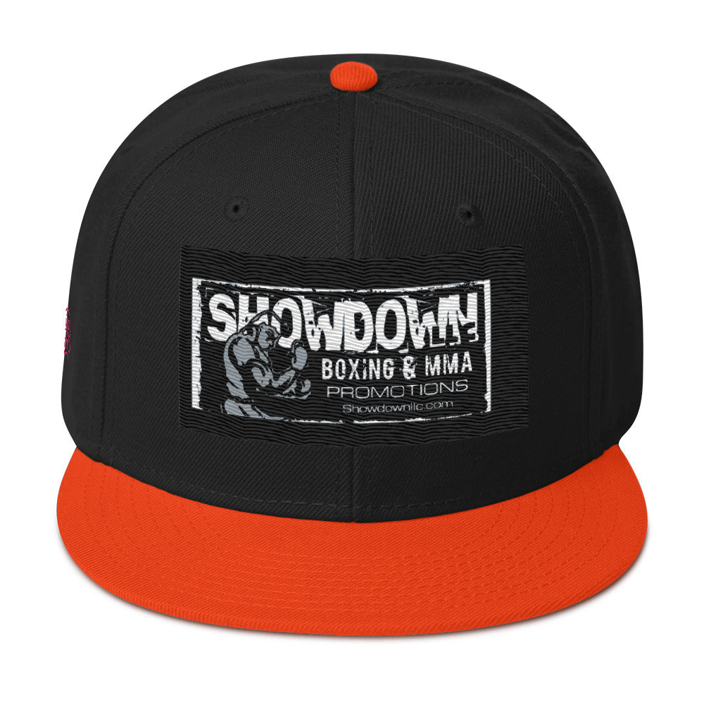ShowDown Flat Brim Snapback Hat
