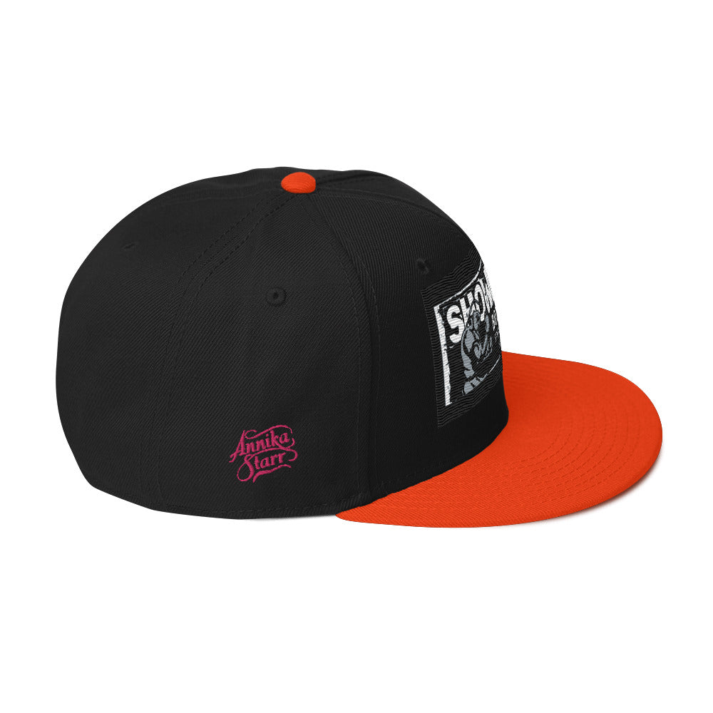 ShowDown Flat Brim Snapback Hat