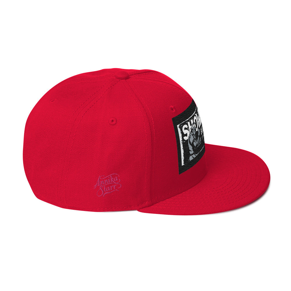 ShowDown Flat Brim Snapback Hat