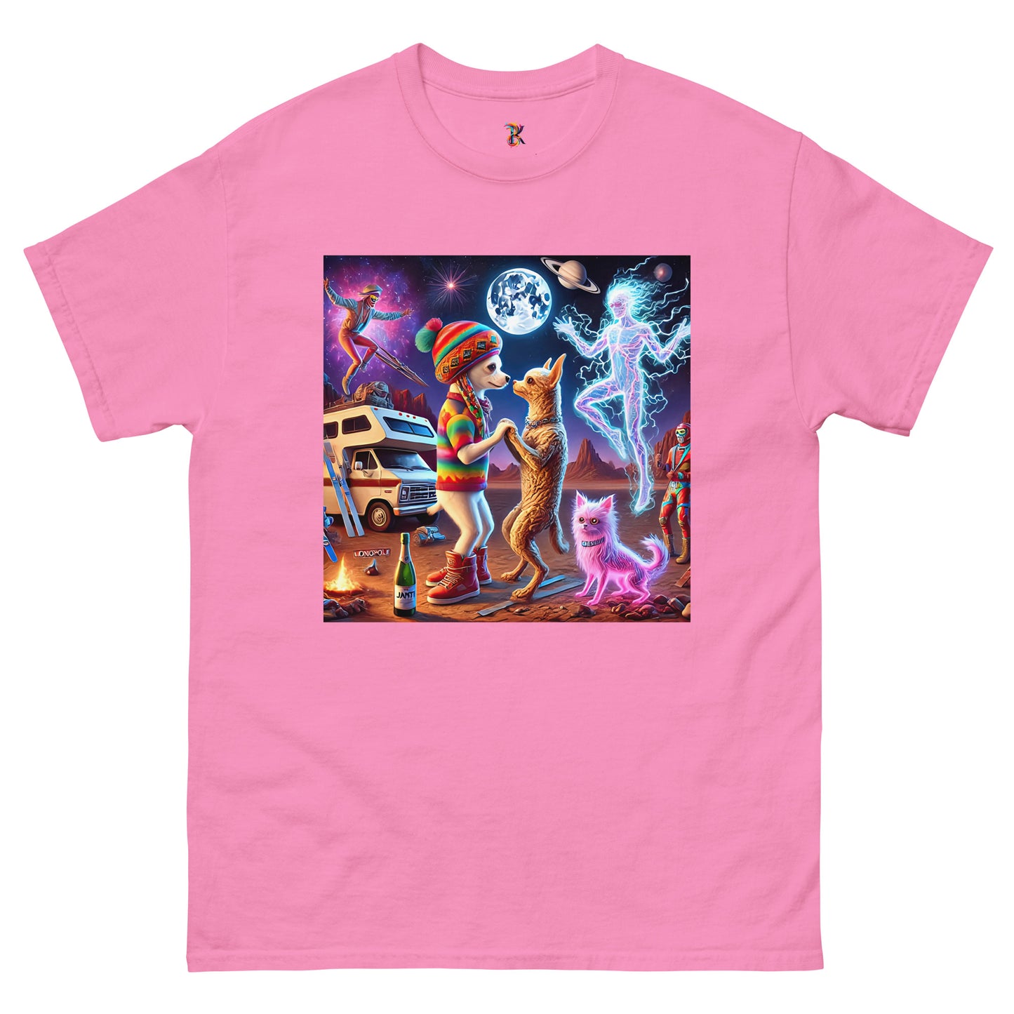 Whimsical Chihuahua Universe Unisex classic tee
