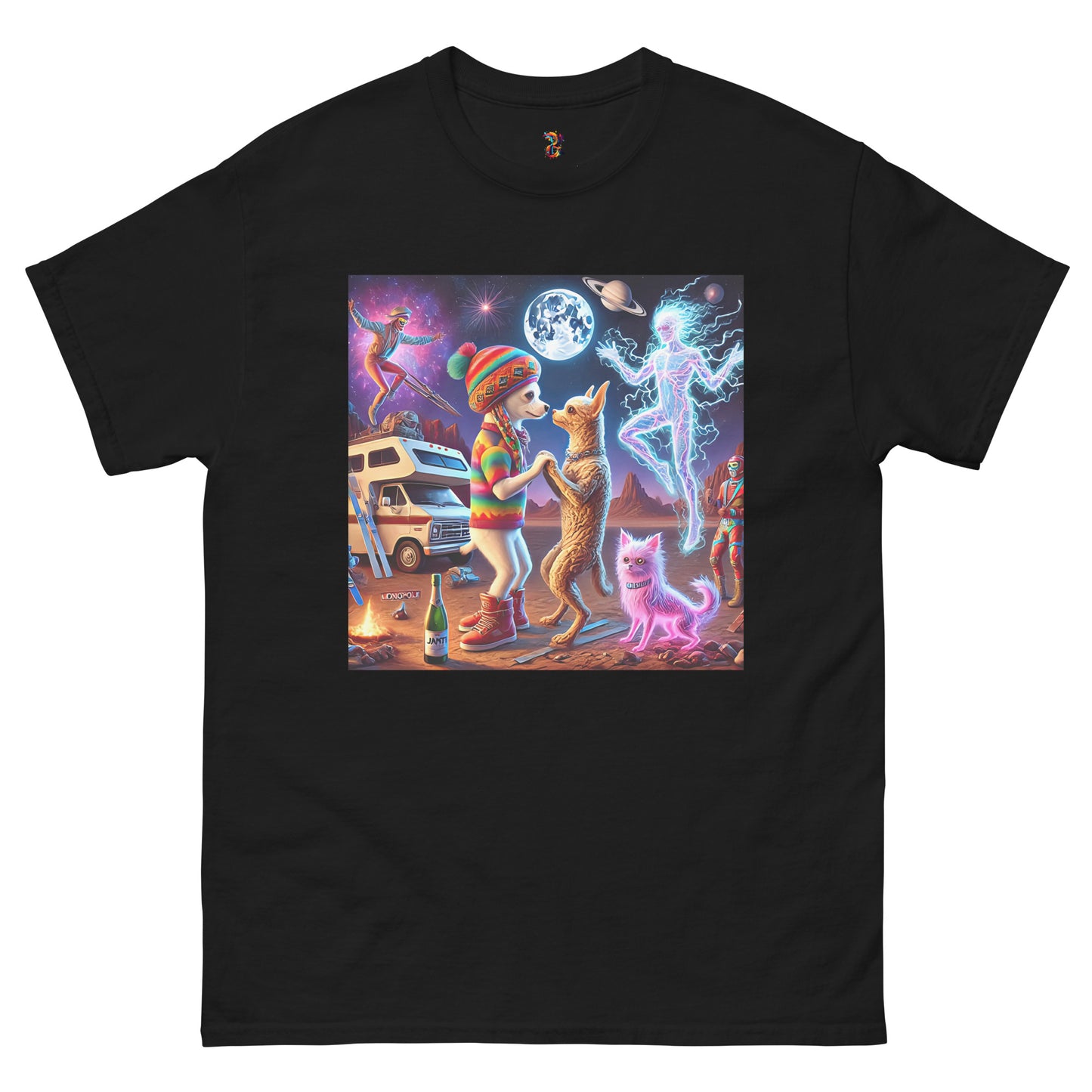 Whimsical Chihuahua Universe Unisex classic tee