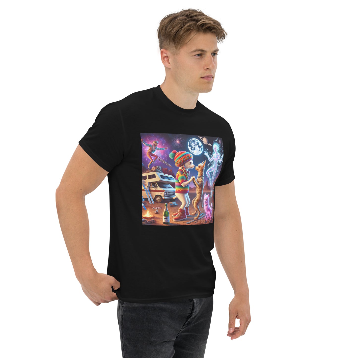 Whimsical Chihuahua Universe Unisex classic tee
