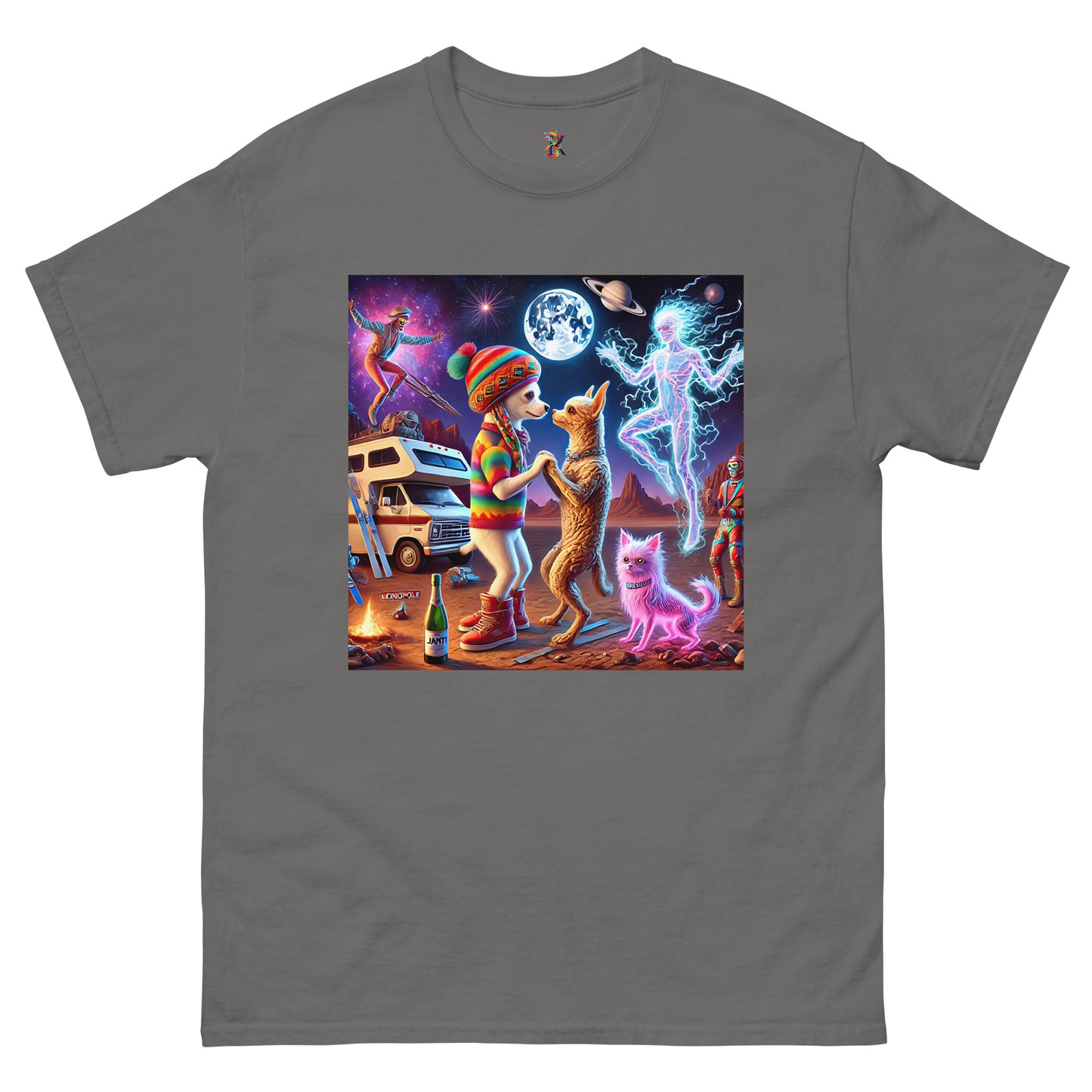 Whimsical Chihuahua Universe Unisex classic tee