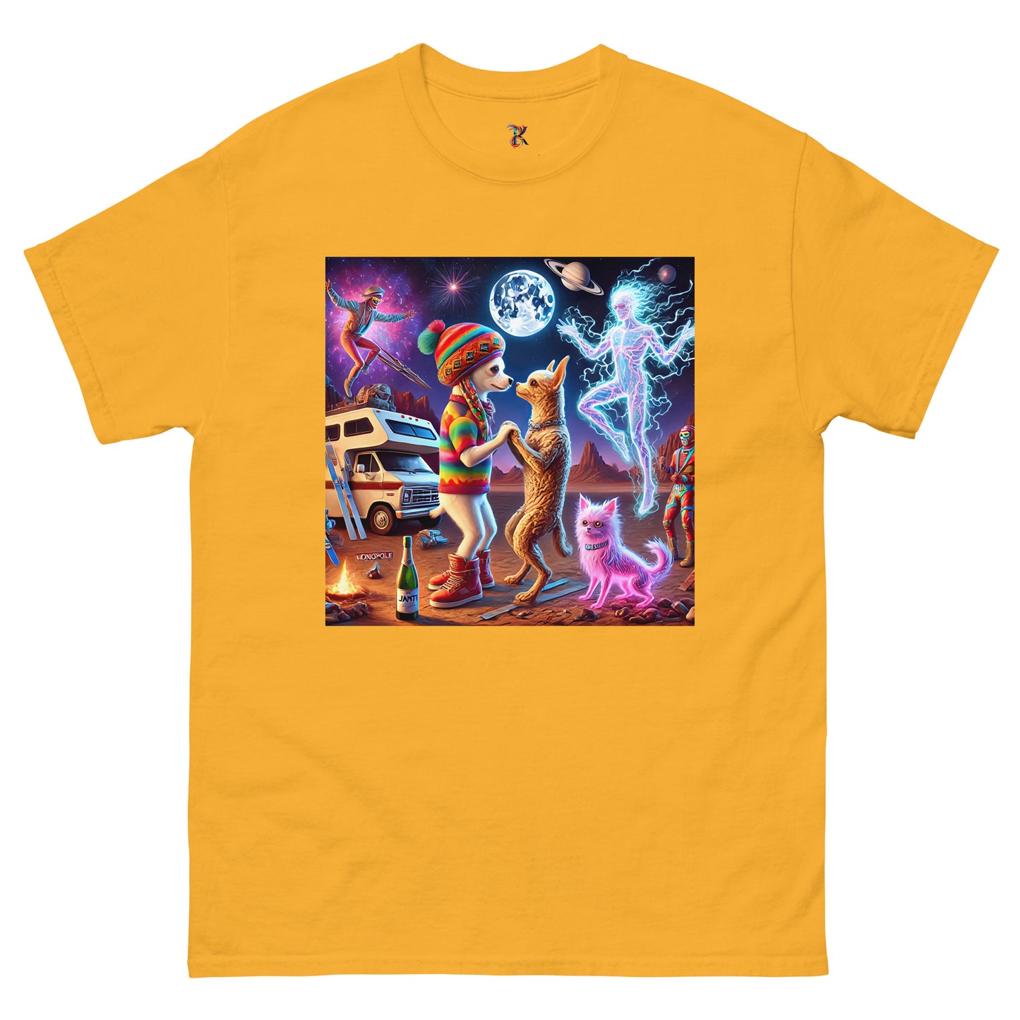 Whimsical Chihuahua Universe Unisex classic tee