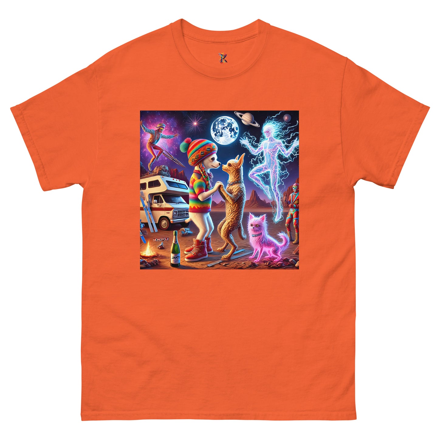 Whimsical Chihuahua Universe Unisex classic tee