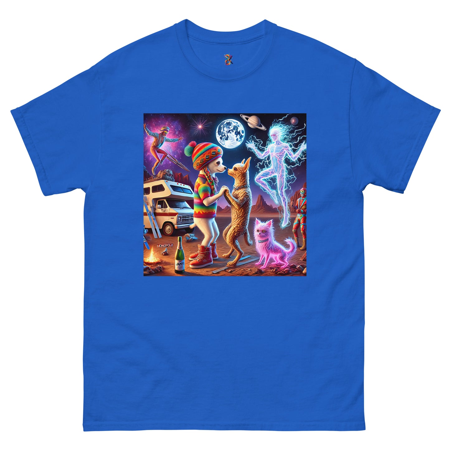 Whimsical Chihuahua Universe Unisex classic tee