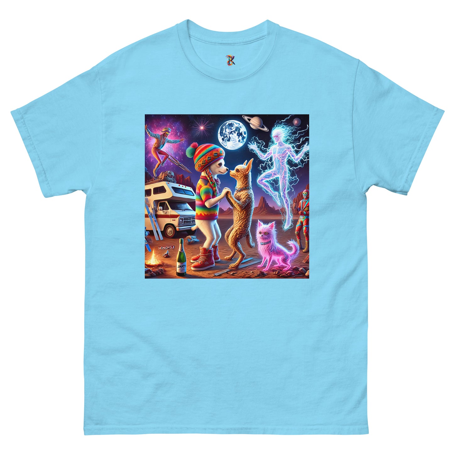 Whimsical Chihuahua Universe Unisex classic tee