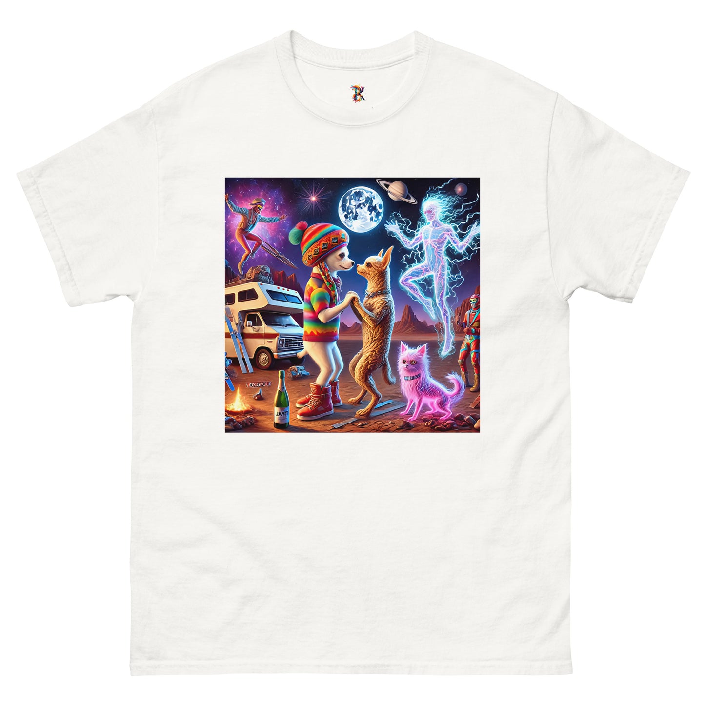 Whimsical Chihuahua Universe Unisex classic tee