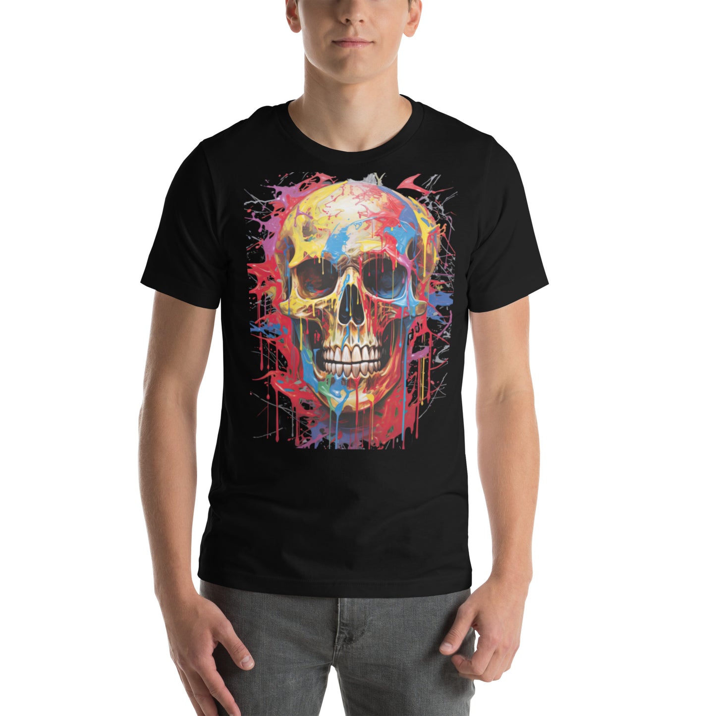 Painted Skull Unisex T-shirt