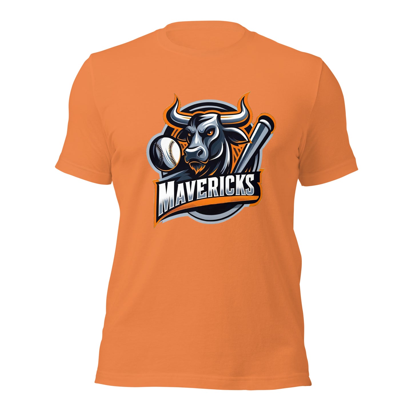 Maverick Baseball Logo Unisex t-shirt - Free Shipping