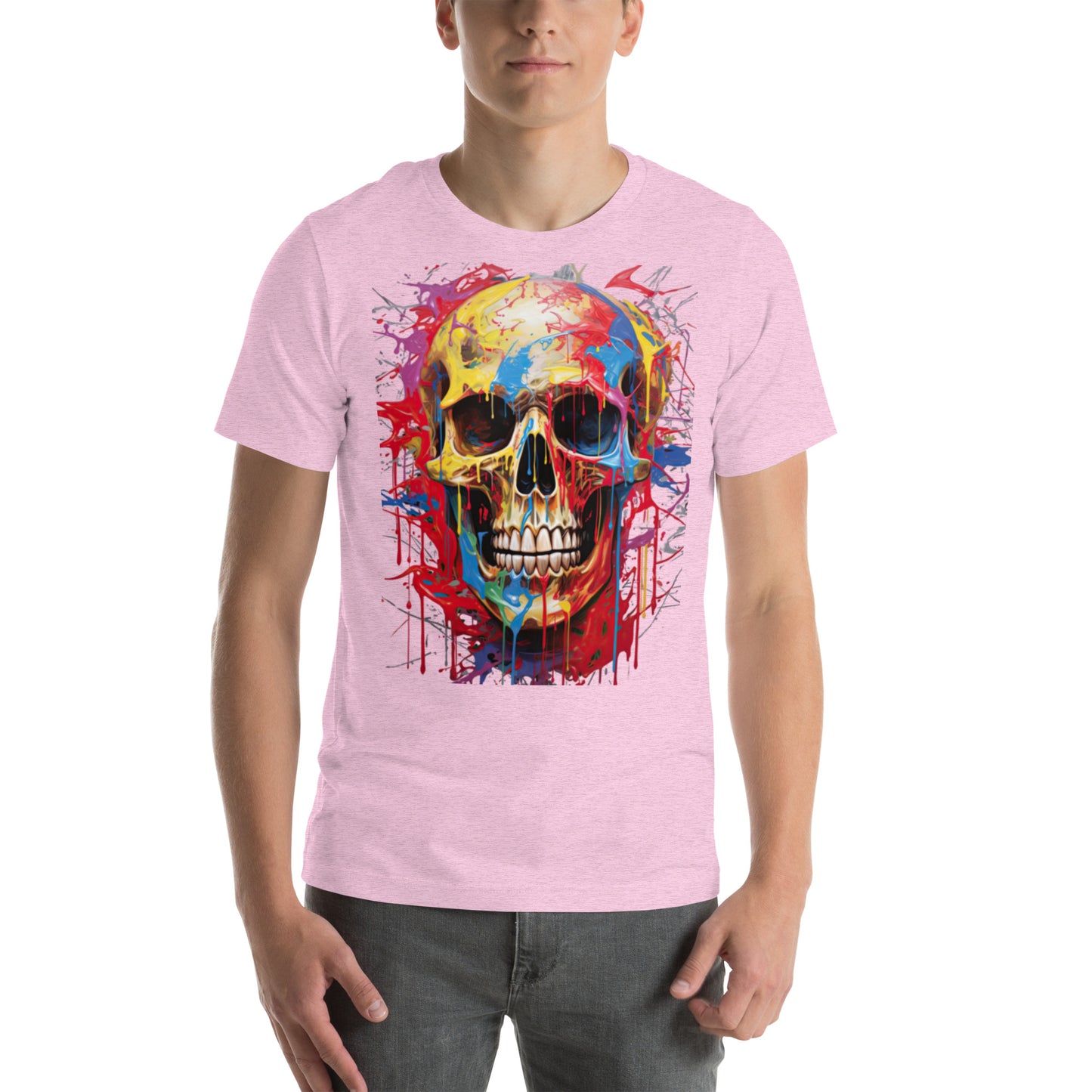 Painted Skull Unisex T-shirt