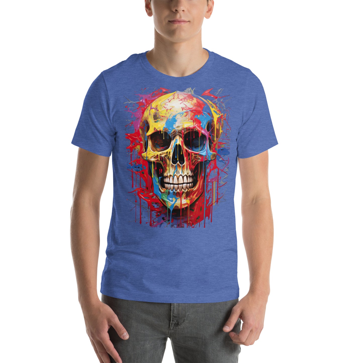 Painted Skull Unisex T-shirt