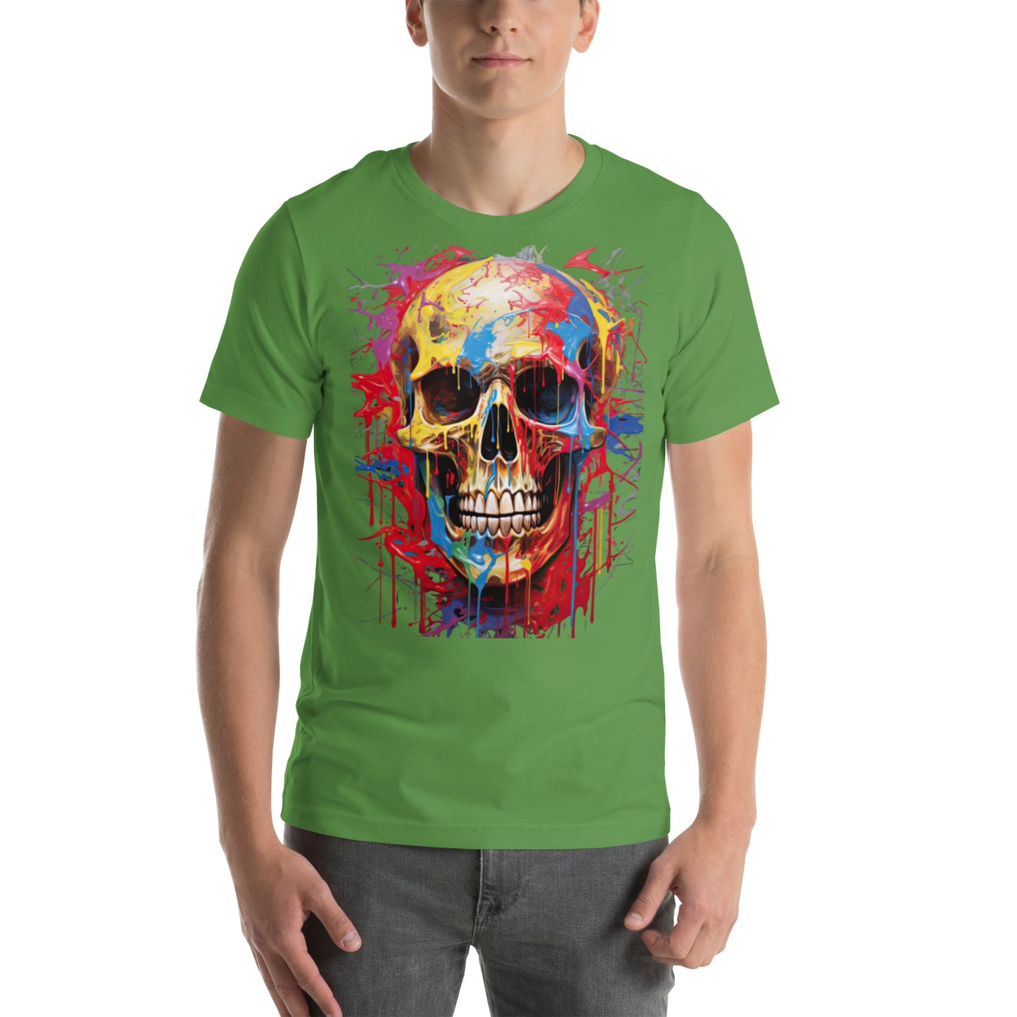 Painted Skull Unisex T-shirt