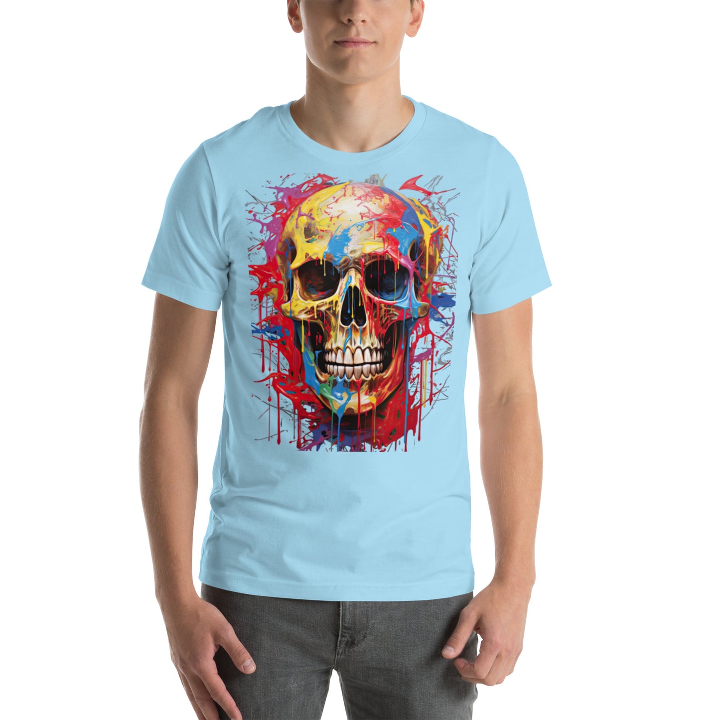 Painted Skull Unisex T-shirt