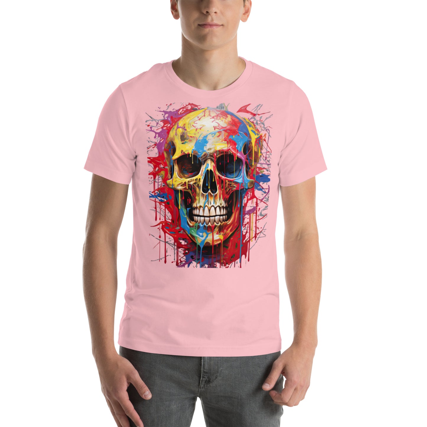 Painted Skull Unisex T-shirt