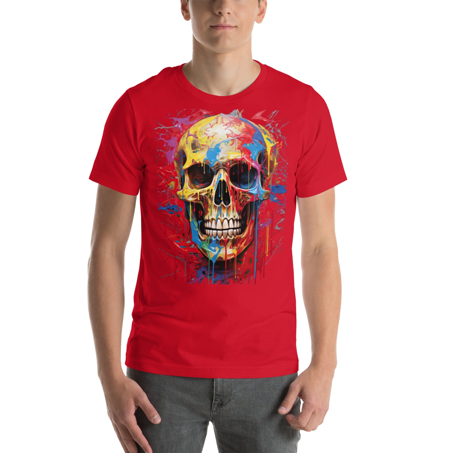 Painted Skull Unisex T-shirt