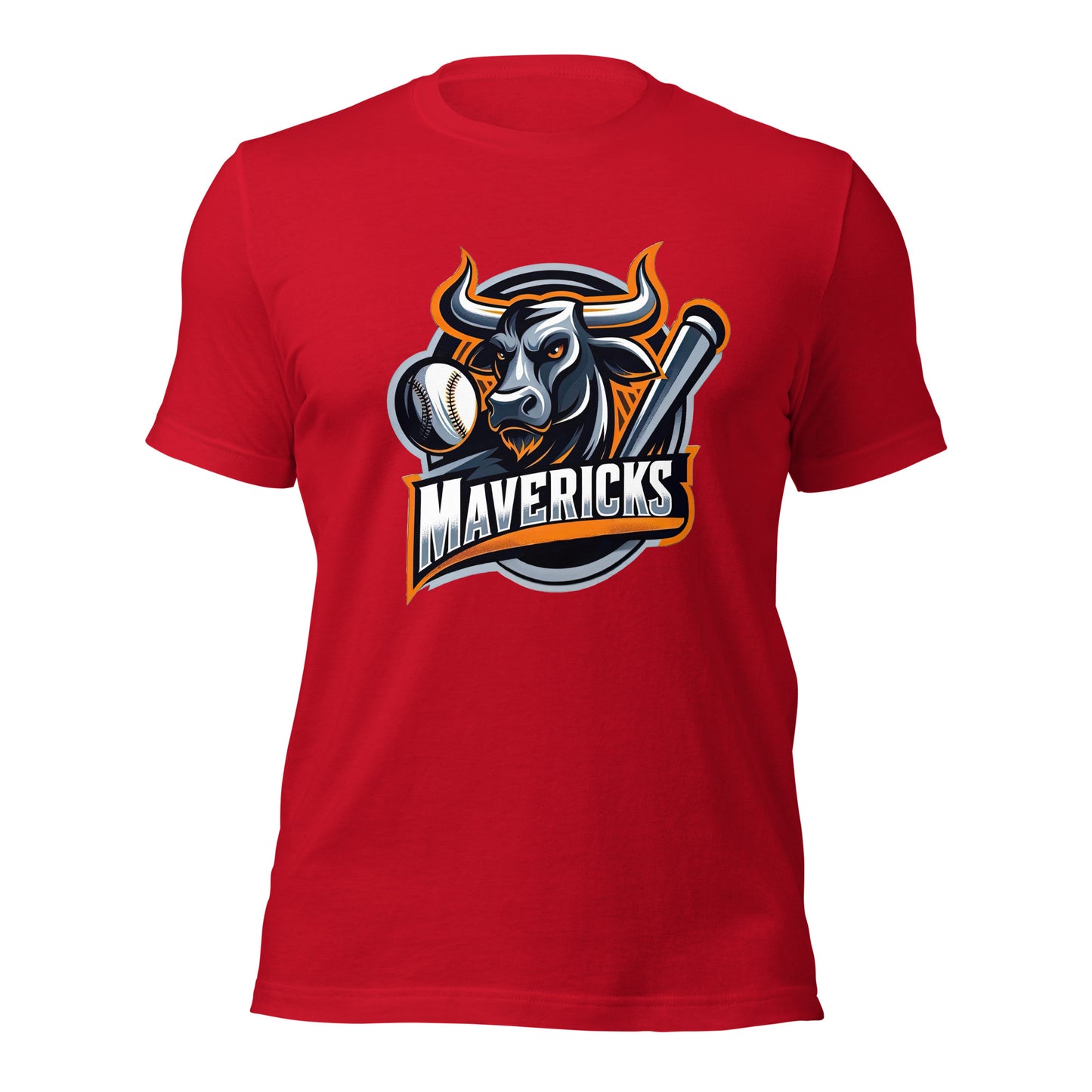 Maverick Baseball Logo Unisex t-shirt - Free Shipping