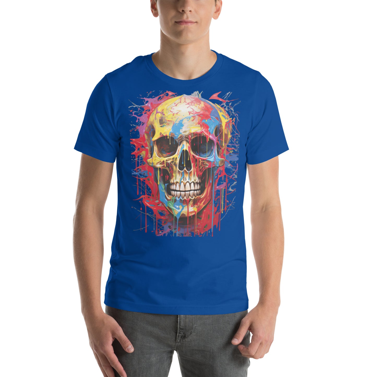 Painted Skull Unisex T-shirt