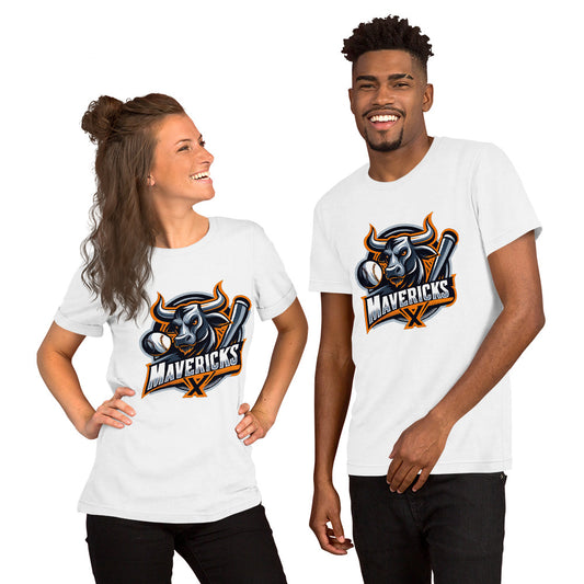 Maverick Baseball Logo Unisex t-shirt - Free Shipping