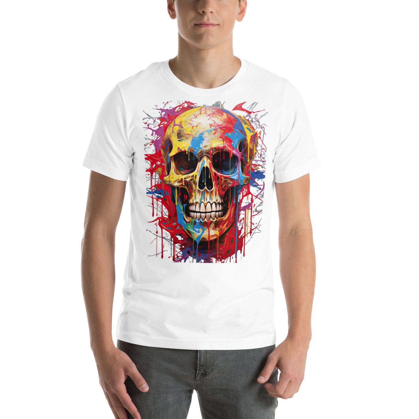 Painted Skull Unisex T-shirt