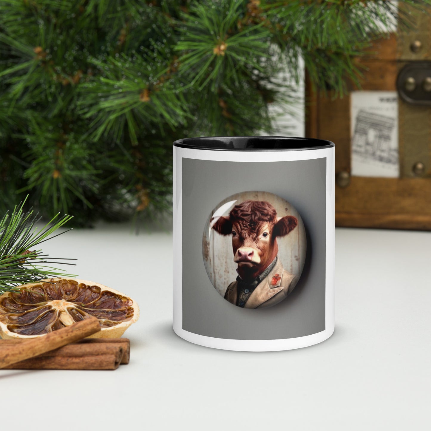Beef Button Mug
