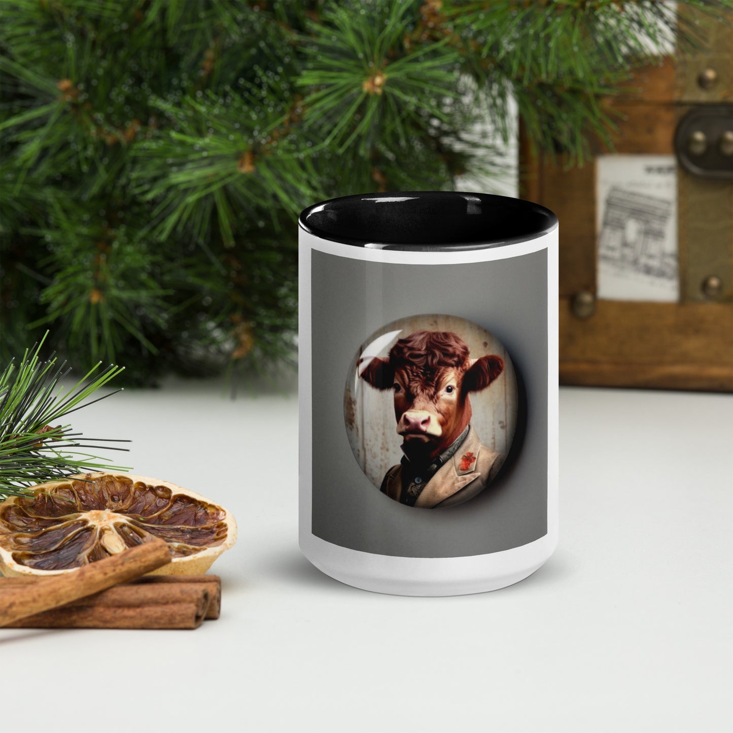 Beef Button Mug