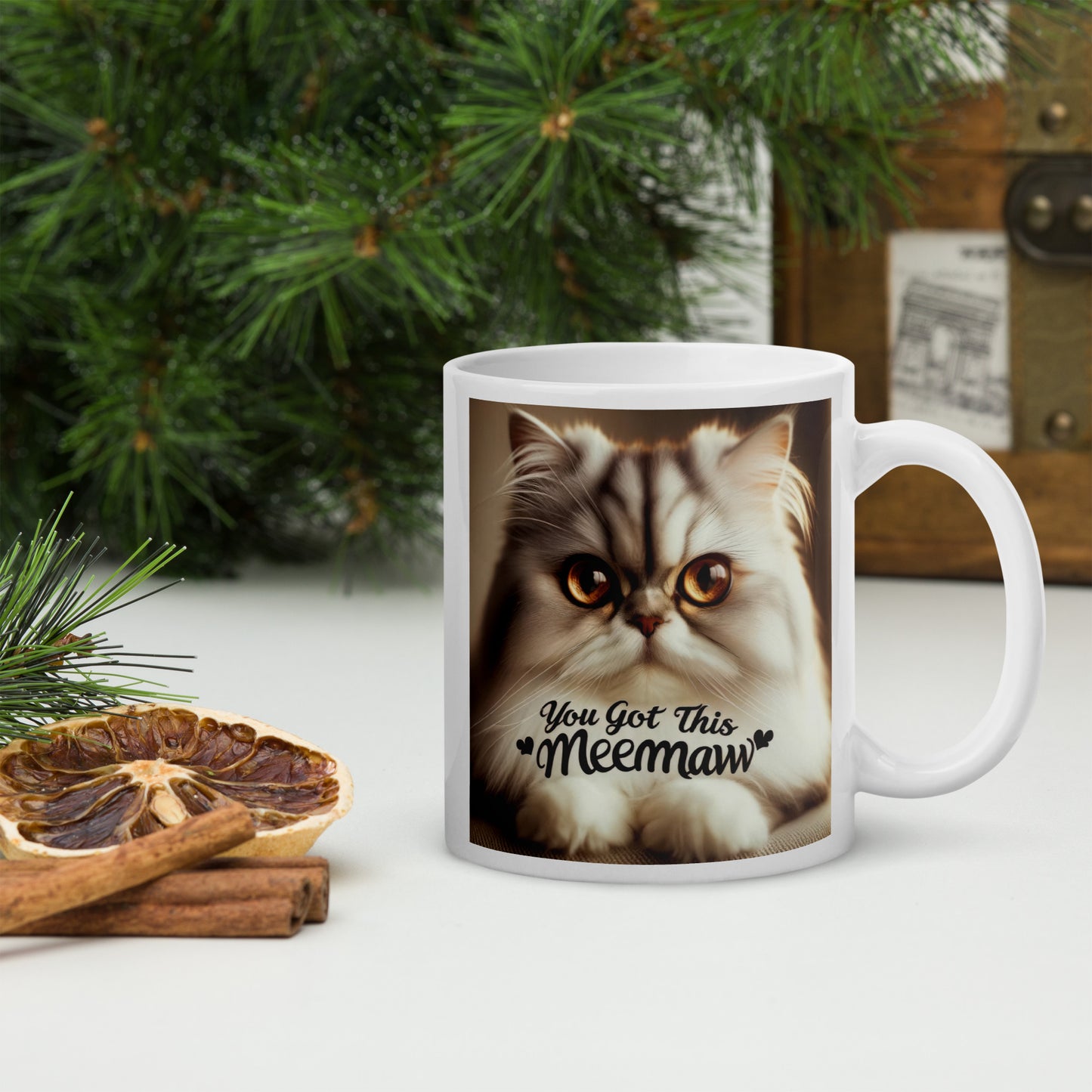 You Got This Meemaw white glossy mug - Free Shipping