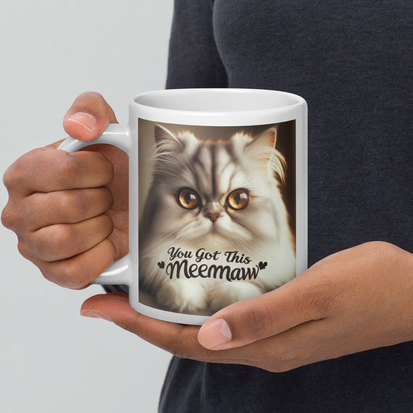 You Got This Meemaw white glossy mug - Free Shipping