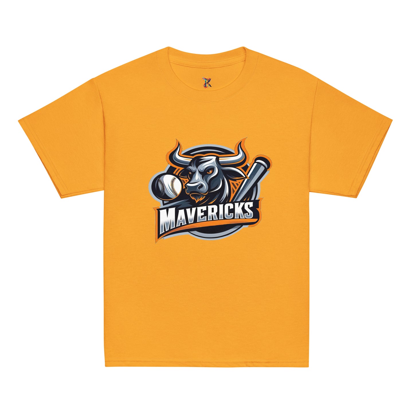 Youth Mavericks Baseball Logo classic tee