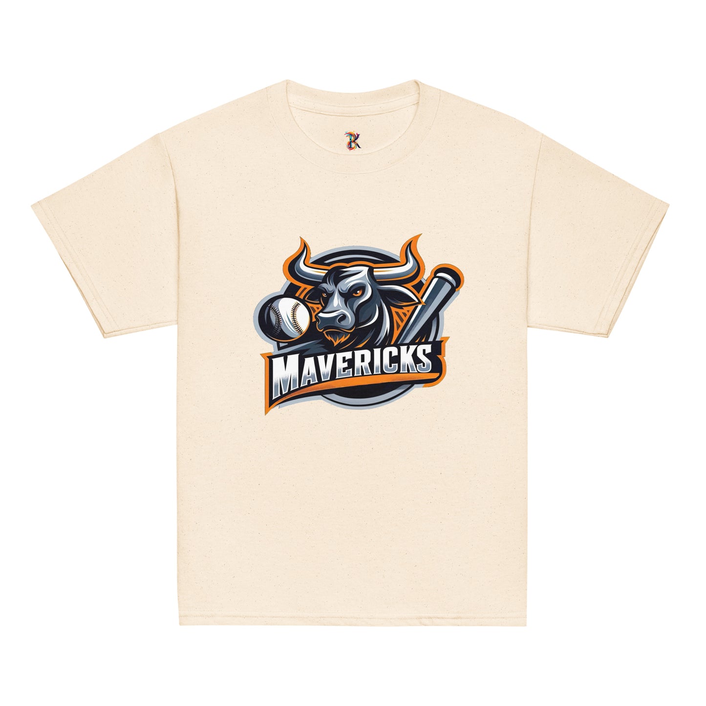 Youth Mavericks Baseball Logo classic tee